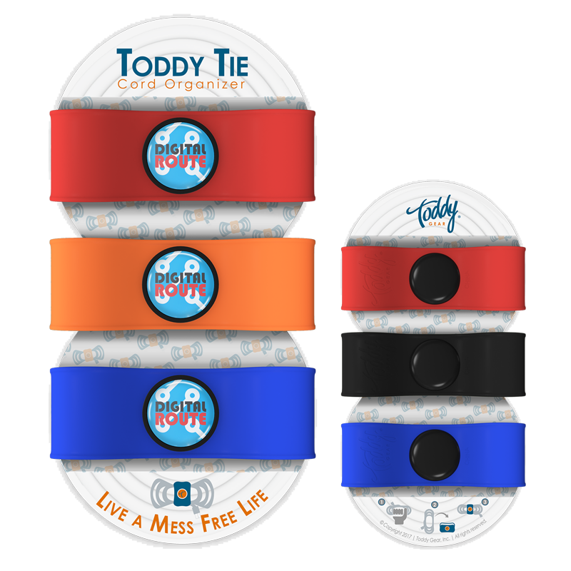 Toddy Tie Cord Organizer (Triple Pack)